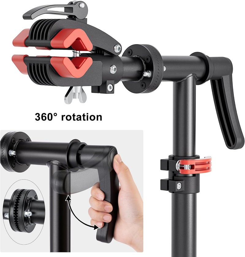 CXWXC Bike Repair Stand - Bench Mount Maintenance Stand Rack - E-bike Workstands for Mountain and Road Bikes - Home and Shop Mechanics - Image 3